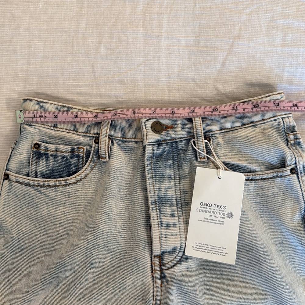 SEZANE Le Brut Denim Jeans in Edge Blue sz 27 NWT & SOLD OUT ONLINE - Picture 10 of 12